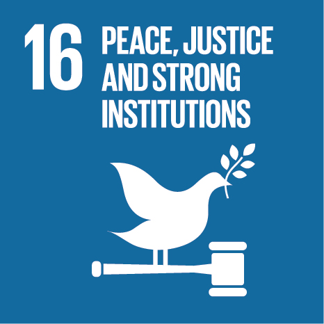 16. Peace and Justice Strong Institutions