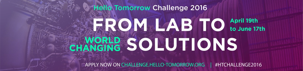 2016 Hello Tomorrow Challenge