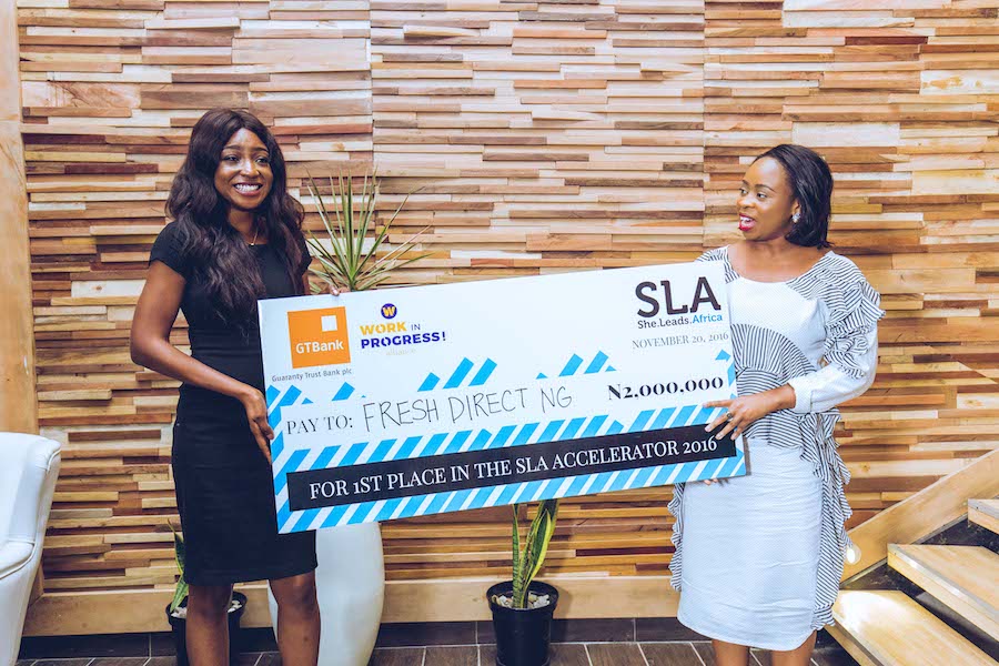 Post Profile She Leads Africa launches 2017 accelerator for women-run businesses image of Fresh Direct NG First Place Winner Angel Adelaja
