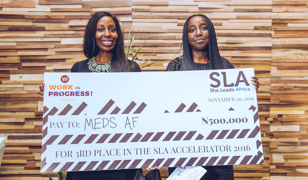 SLA Accelerator 2016 cohort winner Medsaf