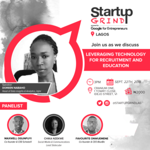Startup Grind hosts EdTech Themed Meetup