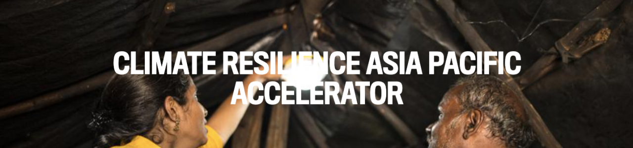 Climate Resilience Asia Pacific Accelerator