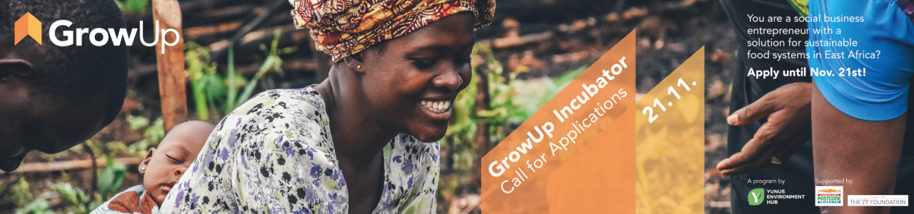 GrowUp Incubator: Sustainable Food Systems in East Africa