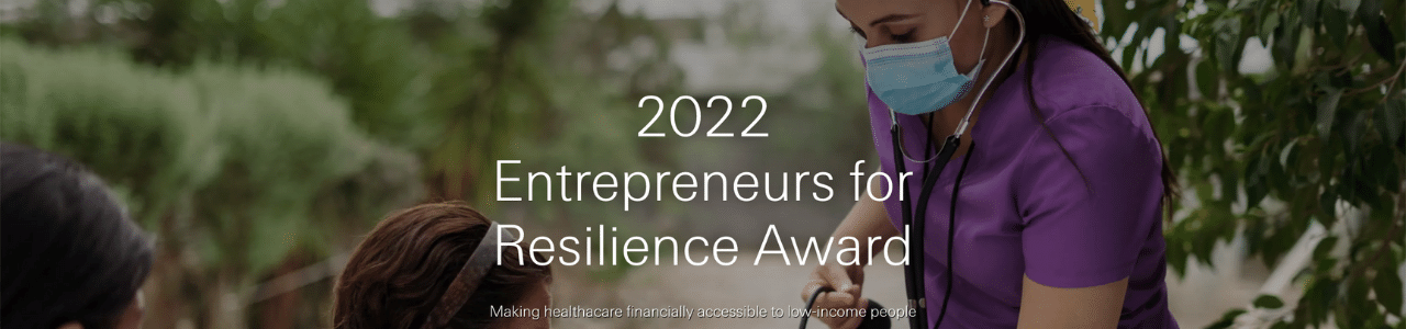 Entrepreneurs for Resilience Award 2022