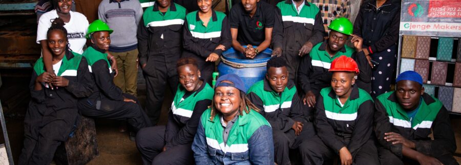 Cover image of Gjenge Makers Ltd, Waste management and recycling venture on VC4A