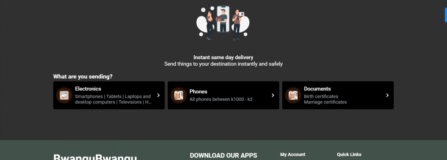 Cover image of Bwangu-Bwangu Pickup N Delivery, E-commerce venture on VC4A