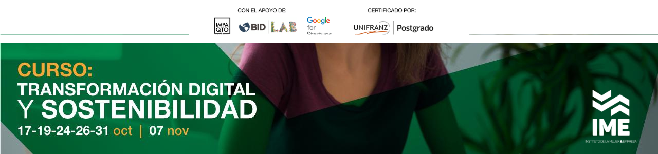 Curso de transformación digital y sostenibilidad