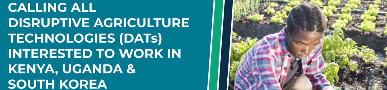 Africa-Korea Agtech Innovation Challenge and Summit