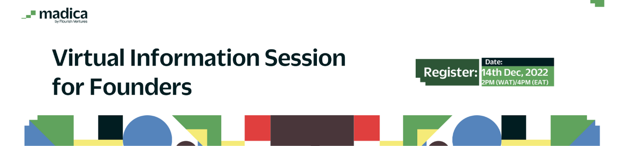 Madica VC Launch – Info Session