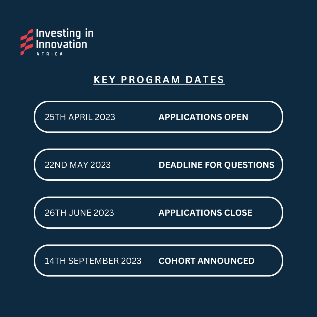 I3 program key dates