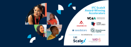 Post Profile VC4A receives prestigious IFC ScaleX award for supporting women-led startups to raise capital image of ScaleX Award VC A