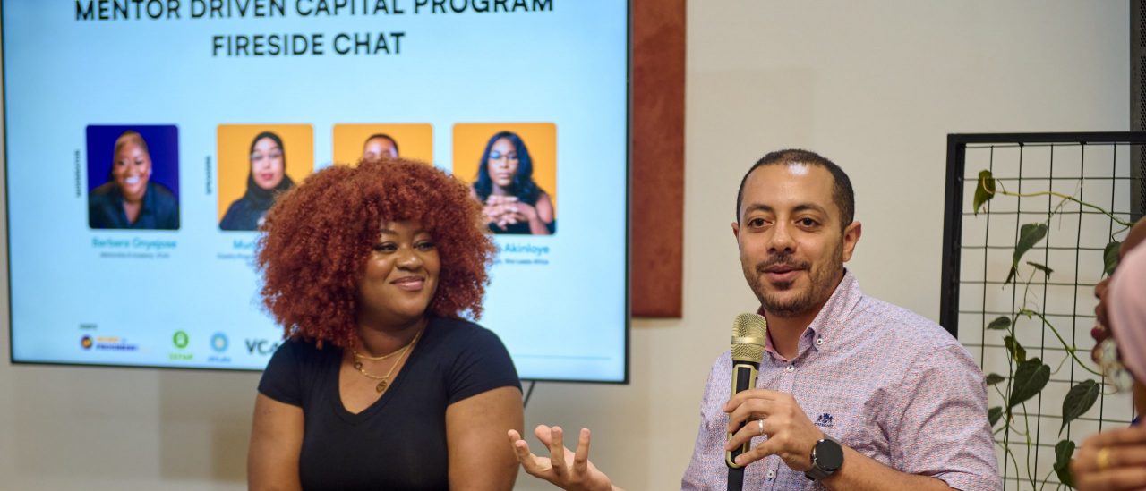 Post Profile Mentor-Driven Capital fireside chat: Demonstrating impact in Africa image of MDC Fireside Chat