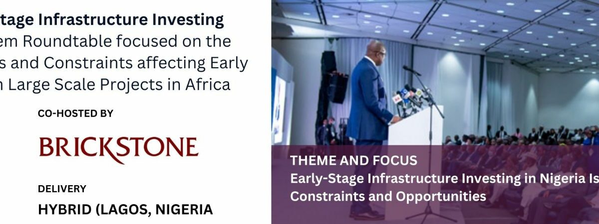 Enabling Early Stage Infrastructure Investing – VC4A