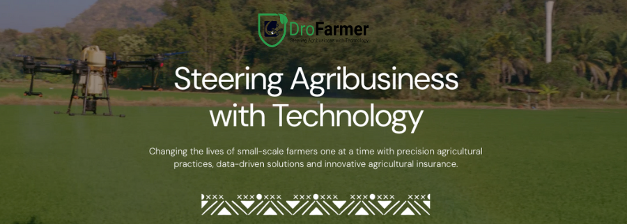 Cover image of DroFarmer, Agritech venture on VC4A