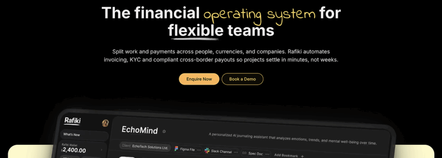 Cover image of Rafiki, Fintech venture on VC4A