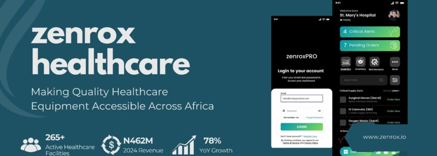 Cover image of Zenrox Healthcare Ltd, Healthcare providers and services venture on VC4A