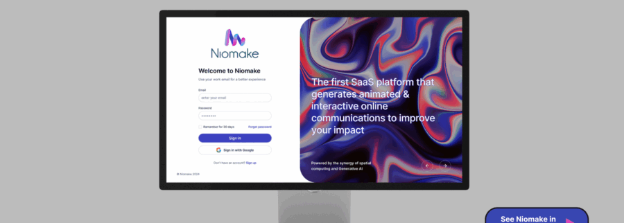 Cover image of Niomake, Artificial intelligence venture on VC4A
