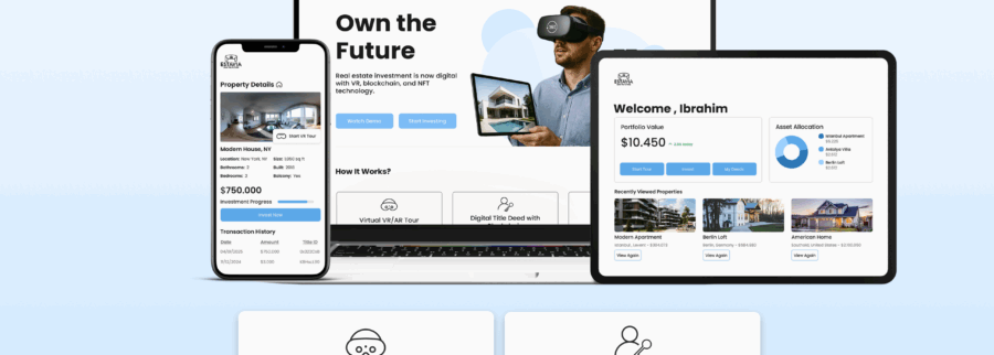 Cover image of Estavia, Blockchain venture on VC4A