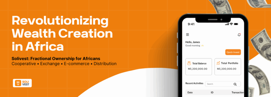 Cover image of Solivest, Diversified services venture on VC4A