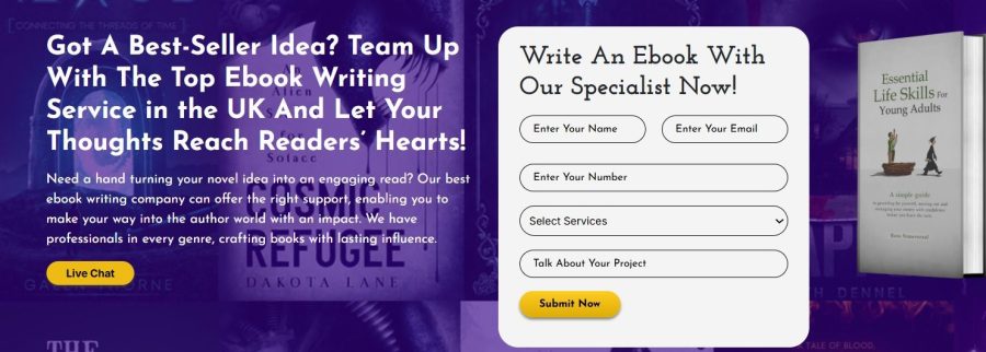 Cover image of EBook Writers UK, Business services venture on VC4A