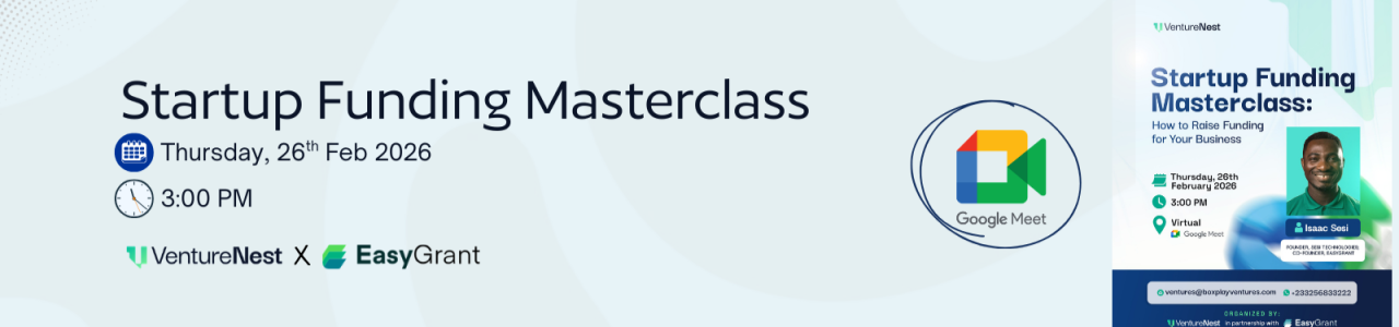 Startup Funding Masterclass: How to Raise Funding