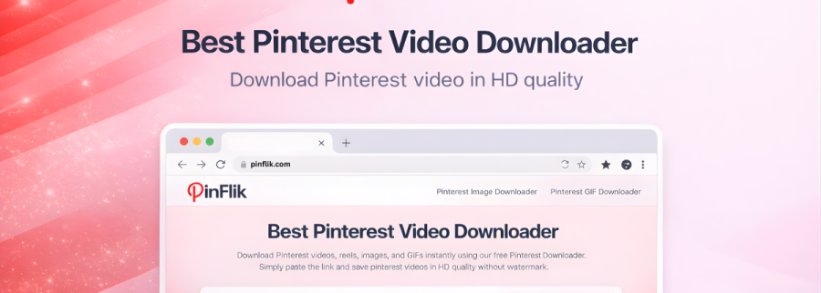 Cover image of PinFlik Pinterest Video Downloader, Media production venture on VC4A