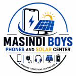 Logo of JC phones and solar systems., Electrónica venture on VC4A