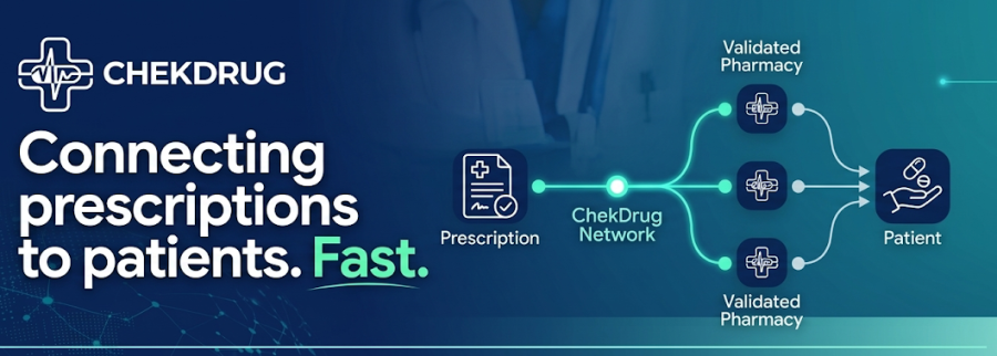 Cover image of ChekDrug, HealthTech venture on VC4A