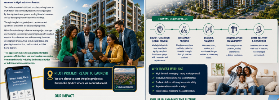 Cover image of URBAN Evolution GROUP LTD, Construction venture on VC4A
