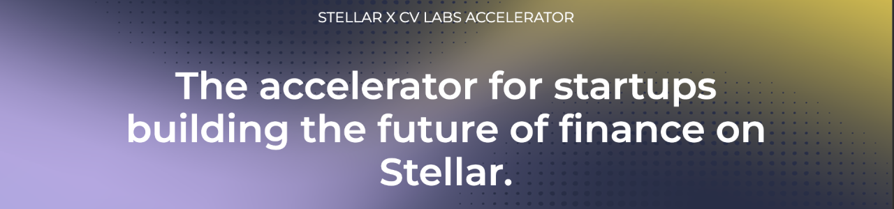Stellar x CV Labs Accelerator