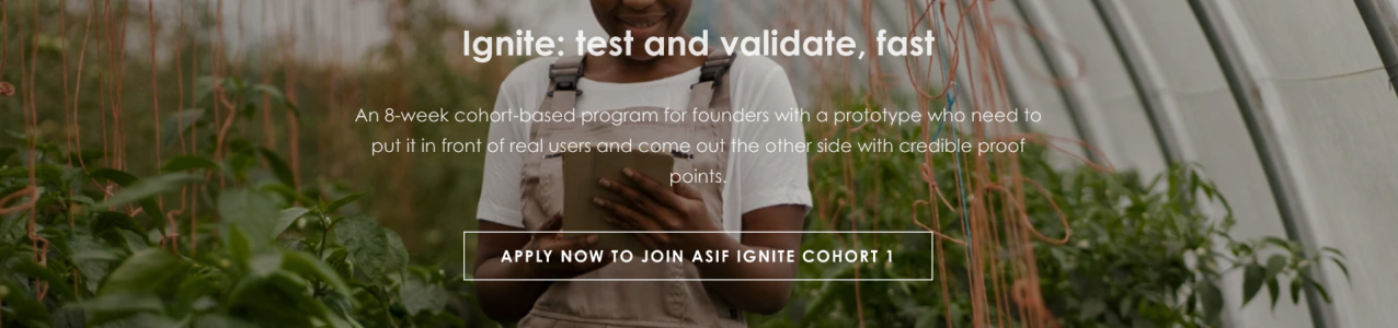ASIF Ignite Africa – Cohort 1