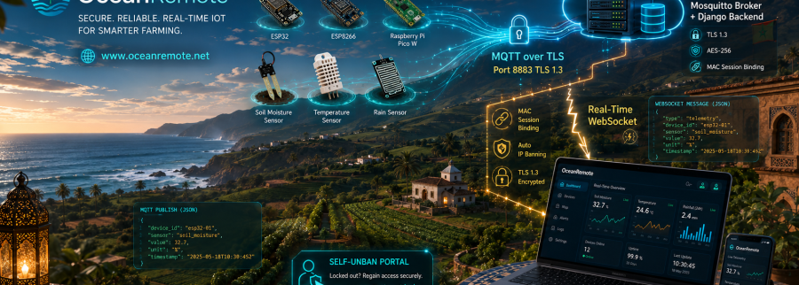 Cover image of OceanRemote, Internet of things (IoT) venture on VC4A