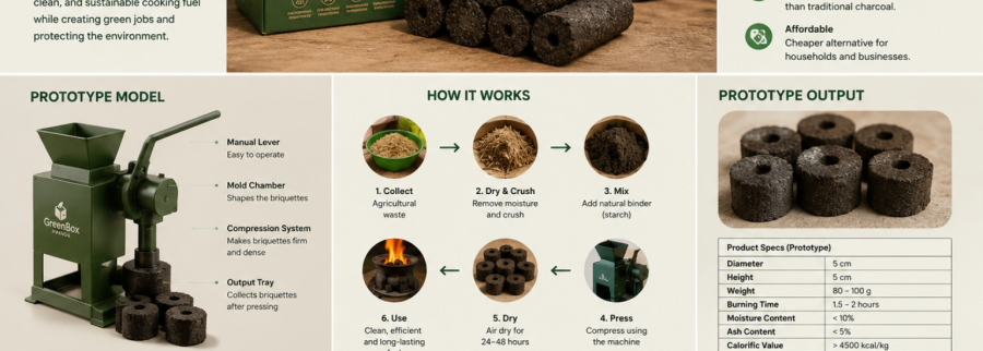 Cover image of Green box Rwanda, Biomass venture on VC4A
