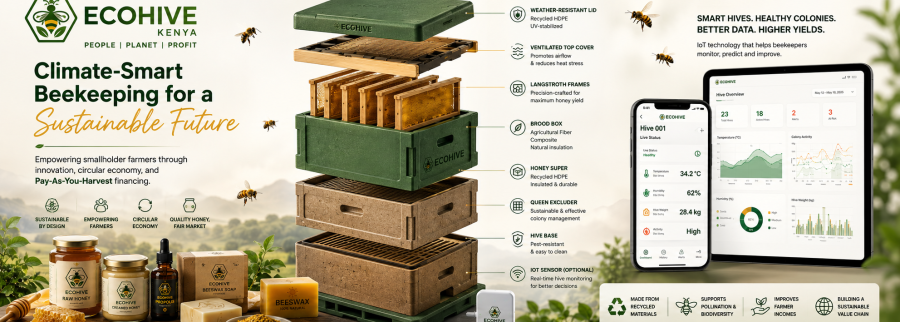 Cover image of EcoHive Kenya, Agribusiness venture on VC4A