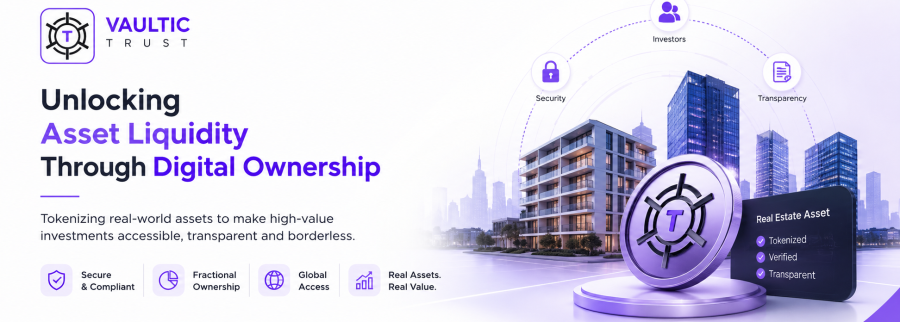Cover image of Vaultic Trust, Blockchain venture on VC4A
