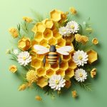 Venture Profil STAN image de View D Bee With Flowers